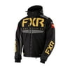 FXR Helium X Snowmobile Jacket Breathable Thermal Dry Black Grey Gold Rust - X-Small 210038-1005-04