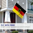 thumbnail image 4 of (2 pack) ANLEY Fly Breeze 3x5 Foot German State Ensign Flag -  Germany Eagle Flags Polyester, 4 of 8