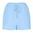 thumbnail image 3 of Women's Super Soft Cotton Sweat Shorts Casual Lounge Athletic Running Terry Shorts, 3 of 7