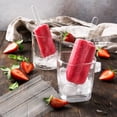 thumbnail image 4 of 30 PCS Paleas de paletas de helado palitos de plástico palitos de plástico palitos de paleta transparentes palitos acrílicos para manualidades de comida, 4 of 7