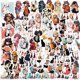 thumbnail image 3 of Paquete de pegatinas de anime con forma de niña y gato, 51 unidades, dibujos animados decorativos, 3 of 4