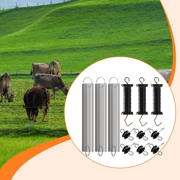 3 manijas para eléctricas aisladas con tornillos y resorte, manijas para puertas de