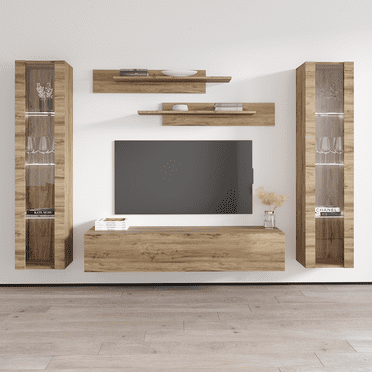 Fly AB2 30TV Wall Mounted Floating Modern Entertainment Center