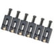 thumbnail image 4 of Sillín de puente de guitarra eléctrica shamjiam 6x de rodillo de repuesto negro, 4 of 9