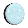 thumbnail image 1 of Fotbe Cute Bunny Funda de Llanta de Repuesto con Estampado, Engrosada, Ajuste Universal para Jeep, Remolque, RV, SUV, Camión-17 inch, 1 of 6
