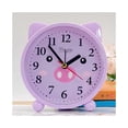 thumbnail image 1 of Réveil Rond Simple Multifonction Alarme Horloge de Table pour Salon Chambre Table de Chevet Super Silencieux Sans Tic-Tac, 1 of 6