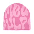 thumbnail image 3 of Gorro de punto estético para hombre y mujer, gorro de lana de calidad, cálido, estilo Kpop, a la moda, nuevo diseño rojo, Harajuku, 3 of 4