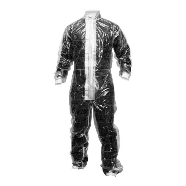 Kart Racing Rain Suit, Clear Extra Large