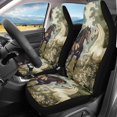 thumbnail image 2 of FOR U DESIGNS Horse Forest Pattern 2 Pcs Car Seat Covers Lightweight Automotive Front Seat Cover Comfortable Auto Seat Protector Car Accessories Fit for SUV Truck Sedan, 2 of 7