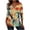 24-Khaki, variant on 250th American Flag Shirts Women 4th of July V-Neck 3/4 Sleeve Patriotic T-Shirt 2026 Independence Day Tops