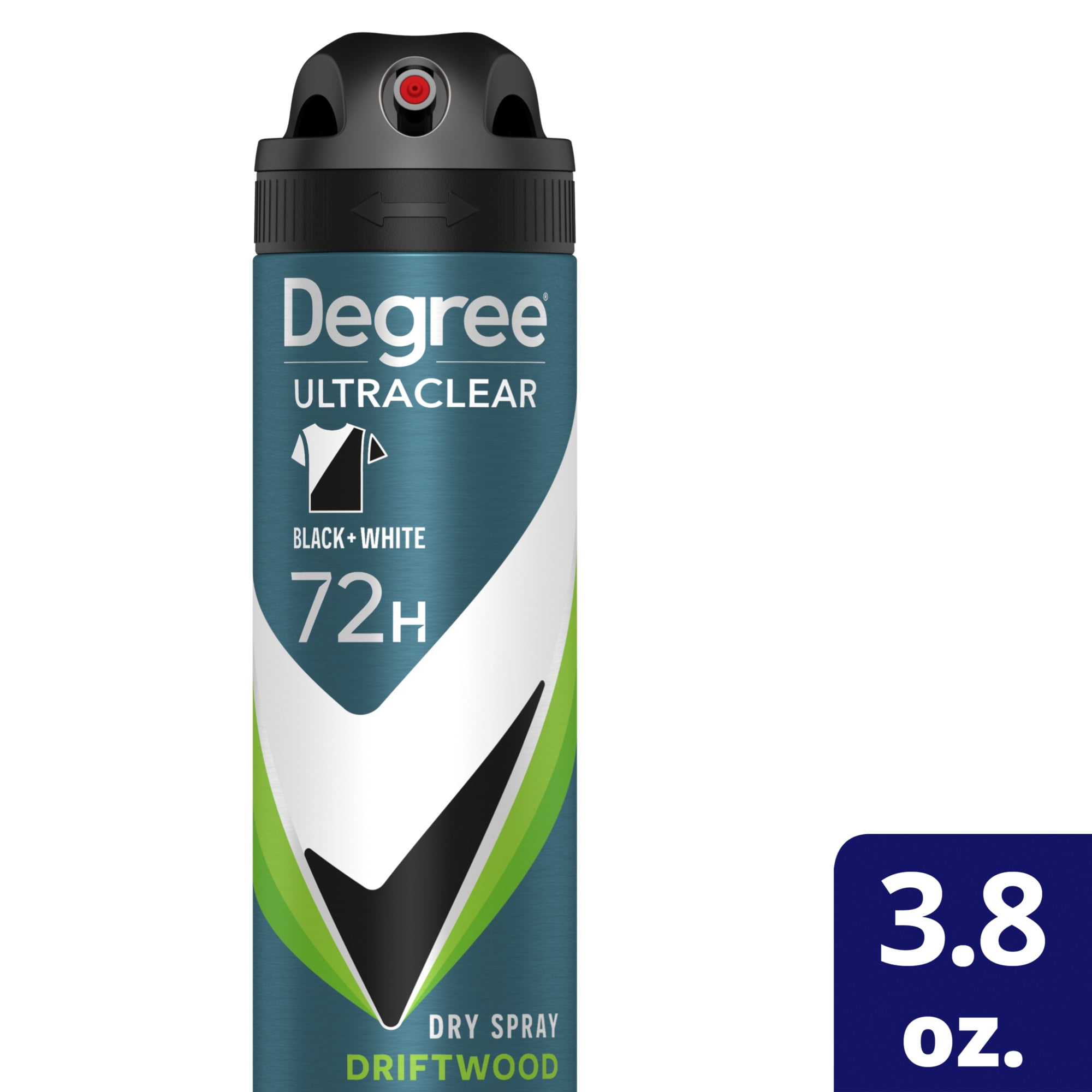 Degree Men UltraClear 72H Antiperspirant Deodorant Black+White, 3.8 oz