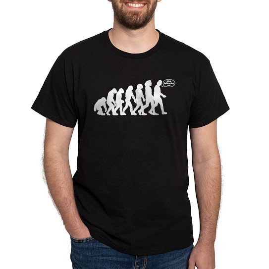 CafePress - Stop Following Me Dark T Shirt - Men's Classic Cotton T-Shirts
