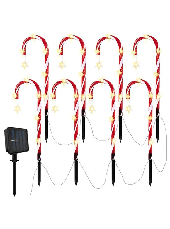 Solar Christmas lights in Outdoor Christmas Lights