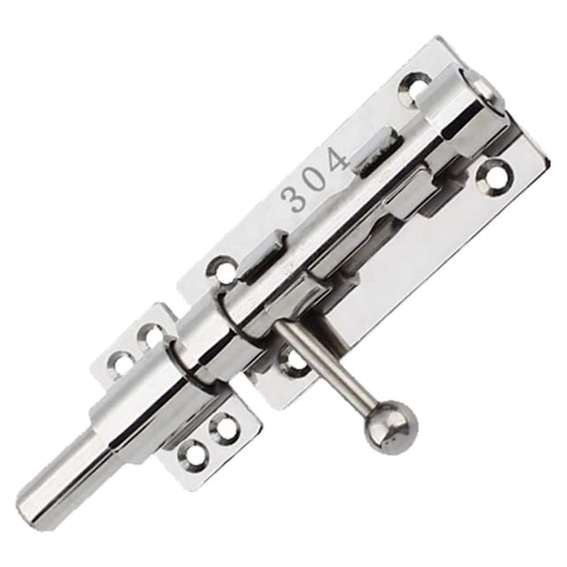 Pestillo deslizante para puerta, cerradura de seguridad para puerta de alta resistencia, pestillos engrosados, herrajes de 6 pulgadas para granero, etc.