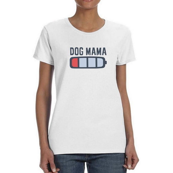 Dog Mama Petparent Shaped T-Shirt Women -Smartprints Designs, Female Small