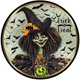 thumbnail image 1 of Corona De Halloween Colgador De Puerta Redondo Letrero De Bienvenida Para Decoración De Halloween Yuarrent HA043868-01, 1 of 5