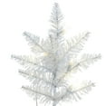 thumbnail image 2 of Vickerman 3' White Fir Artificial Christmas Tree, Warm White Dura-lit LED Lights, 2 of 4