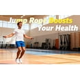 thumbnail image 3 of Cuerda de Saltar, 9.2 Pies, Cable de Acero, Mango de Aluminio, Rodamientos 360, Ajustable, Boxeo, MMA, HIIT, 3 of 4