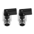 thumbnail image 1 of Shisuyan 2pcs Mini Ball Valve for RV Hot Water Drain Valve Copper Water Pipe Valve Easy Switch Design Ideal for Water Heater Drain Gas Pipe and RV Water Valve Replacement, 1 of 8