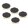 thumbnail image 4 of Mini pizarras de soporte, mini pizarras de 10 piezas, mini pizarras de madera de álamo, pizarras pequeñas para mensajes, confiabilidad excepcional, 4 of 12