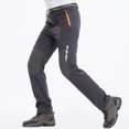 thumbnail image 4 of Pantalones de senderismo para hombres Pantalones de senderismo para hombre escalada al aire libre senderismo Camping finos sueltos informales deportivos bolsillos con cremallera pantalones de secado r, 4 of 7