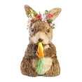 thumbnail image 1 of Easter Rabbit Bunny Statue Standing Crafts for Festival Desk Indoor Ornament Photo Props - 12x11x21cm, 1 of 7
