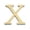 A024- Gold (Letter X), variant on Gold Letter Wall Decor 6 Inch Freestanding Gold Toned Initial X Decor for Home Nursery Office Great Housewarming Gift Gold Accent Decor