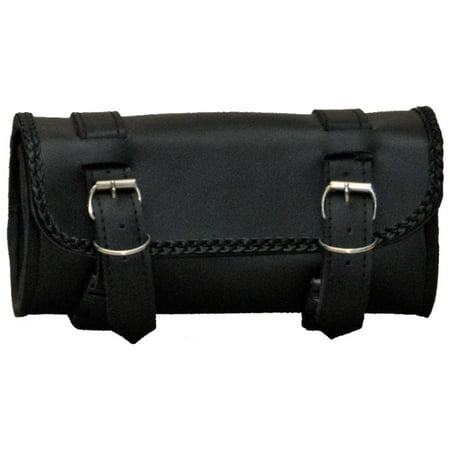 Buckle Strap Accent - 2 Strap Hard Shell Tool Bag and Braid Accents with Quick Realease Buckle Straps by Vance Leather's