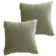 thumbnail image 1 of 2 piezas de cojín de sofá de terciopelo de color sólido con funda de almohada sin núcleo simple, 1 of 5