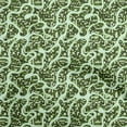 thumbnail image 1 of oneOone Polyester Lycra Green Fabric Abstract Craft Projects Decor Fabric Printed By The Yard 56 Inch Wide, 1 of 4