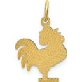 thumbnail image 5 of 14K Yellow Gold Rooster Charm (21.5 X 13) Made In United States k3323, 5 of 6