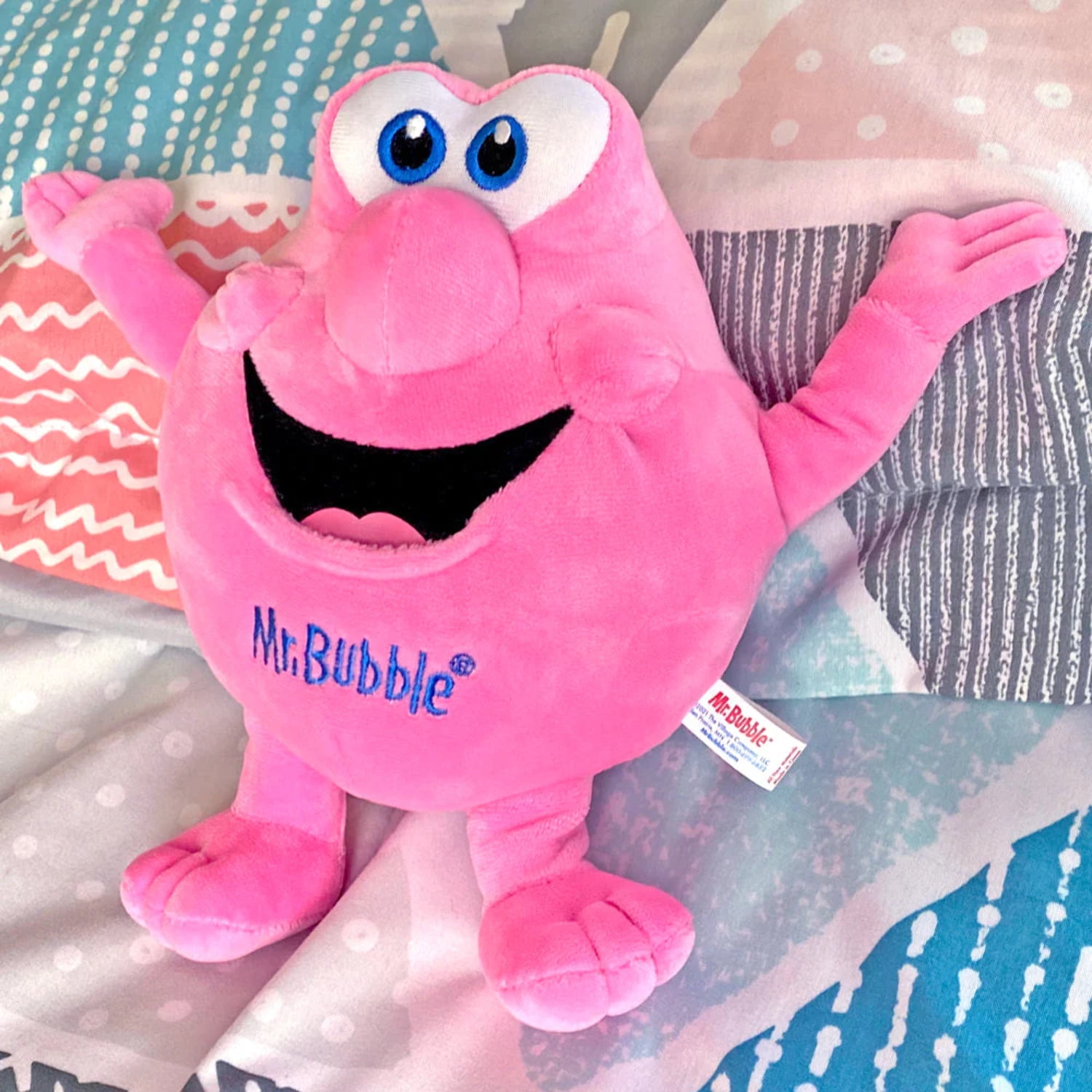 Mr bubble plush dog toy sales