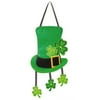Evergreen Lucky Hat Outdoor Safe Felt Door Decor