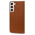 thumbnail image 7 of Allytechgroup for Samsung Galaxy S23 Ultra Wallet Case, Premium PU Leather Magnetic Flip Phone Cover with Wrist Strap Kickstand Card Slots Shockproof Bumper for Samsung Galaxy S23 Ultra, Brown, 7 of 7