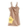 thumbnail image 1 of Short Coral Fleece Tube Top Albornoz Sling Variedad Usable Baño Falda Star Pocket Toalla de baño Wmkox8yii qwyer287, 1 of 4