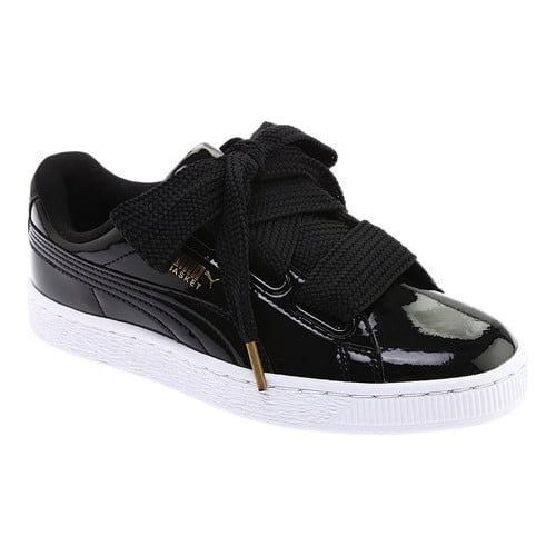 Women's PUMA Basket Heart Patent Sneaker