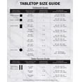 thumbnail image 3 of DII Everday, Easy to Clean Indoor/Outdoor Woven Vinyl 14x72" Double Border Table Runner, Black, 3 of 8