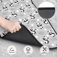 thumbnail image 5 of Uemuo Car Floor Mats - Pandas Between Clouds and Stars Pattern Carpet Floor Mats for Cars, Auto Accessories Front & Rear Car Floor Foot Mat Sets of 4 Pieces, 5 of 6