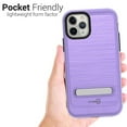 thumbnail image 6 of CoverON Apple iPhone 11 Pro Max Case with Magnetic Metal Kickstand Protective Hybrid Phone Cover - SleekStand Series, 6 of 7