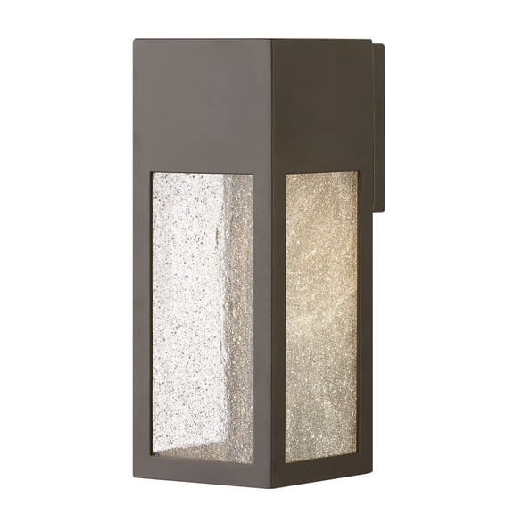 1784BZ-LL Hinkley Lighting Rook - 6.5W 1 LED Medium Outdoor Wall Lantern in Modern Style - 4.75 Inches Wide by 12 Inches High-Bronze Finish