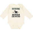 thumbnail image 3 of Inktastic Hunting Future Hunter Like Dad Boys or Girls Long Sleeve Baby Bodysuit, 3 of 5