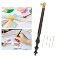 thumbnail image 5 of Crochet Hook, with 4 0.6mm 0.8mm 1.0mm 1.2mm, Embroidery Beading Tool DIY Beginner Crocheting Crochet Hook, 5 of 9