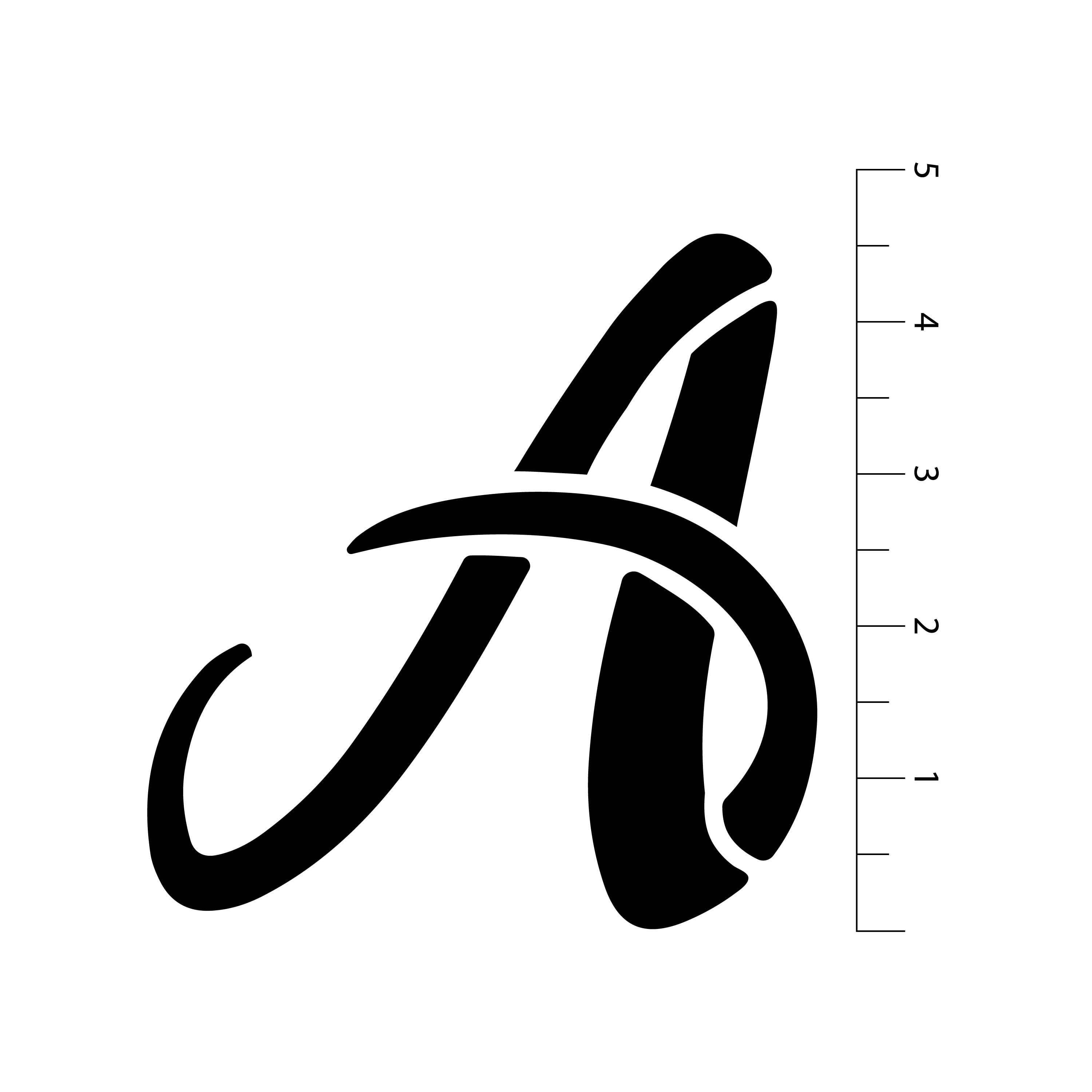 Craft Smart Alphabet Handlettered Script Stencils - 12" x 12" Sheets, Reusable Plastic - Ideal for DIY Crafts, Decor, Furniture & Gifts, 6 Pack