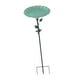 thumbnail image 1 of Comedero para pájaros de metal DYNWAVEMX decorativo forma de flor con estaca, 1 of 8