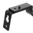 thumbnail image 3 of HAMPPLIES 2Ud Soportes Negros De Metal Para Barra De Fácil Instalación Y Uso En Varias Habitaciones, 3 of 8