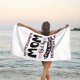 thumbnail image 3 of Mi apodo es mamá, pero mi nombre es mamá, toalla de playa para mamá, toallas de baño de microfibra, manta de playa suave para desfiles, natación, yoga, mujeres y hombres, 3 of 4