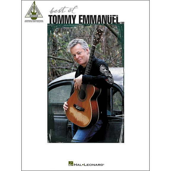 Hal Leonard Best of Tommy Emmanuel: Guitar Recorded Version Printed Book