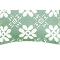 thumbnail image 3 of Blue Tile Needlepoint Accent Pillow, 3 of 4
