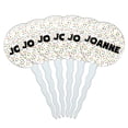 thumbnail image 1 of Joanne Cupcake Picks Toppers - Set of 6 - Mutlicolored Speckles, 1 of 1