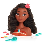 Just Play Disney Princess Moana Stying Head, 14-pieces, Preschool Ages 3 up